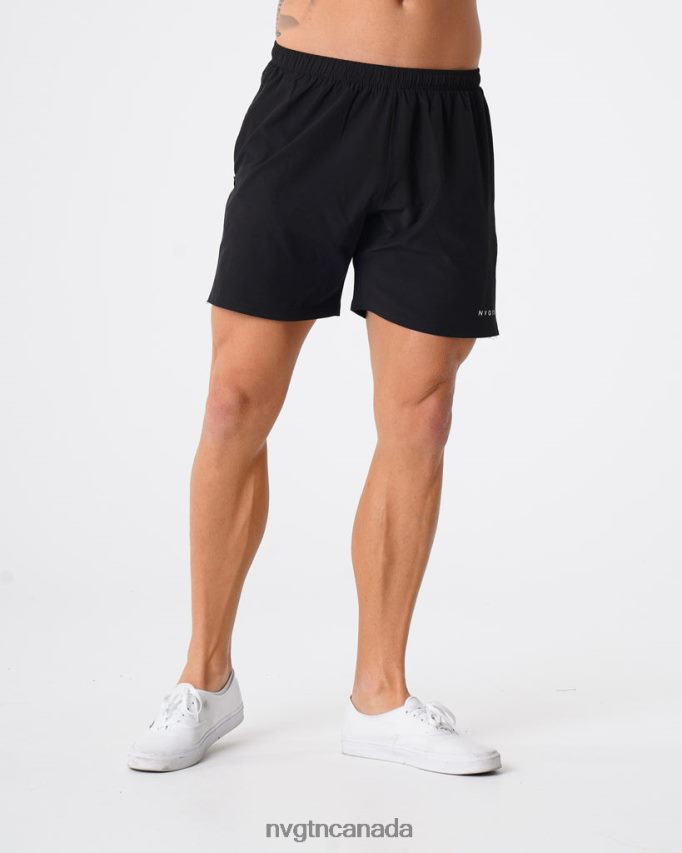NVGTN Bottoms Men Flex Shorts Black HJXFTJ777