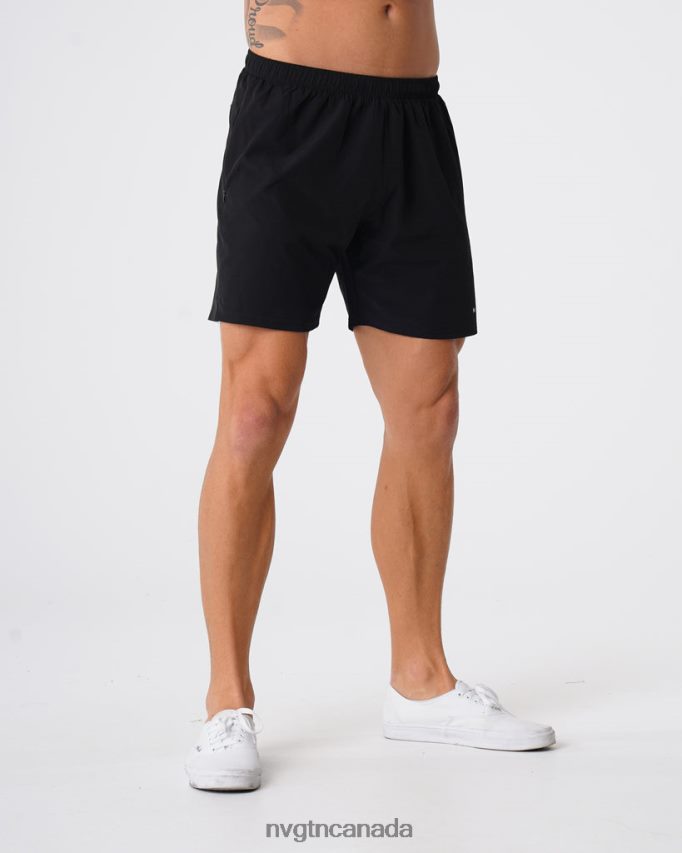 NVGTN Bottoms Men Flex Shorts Black HJXFTJ777