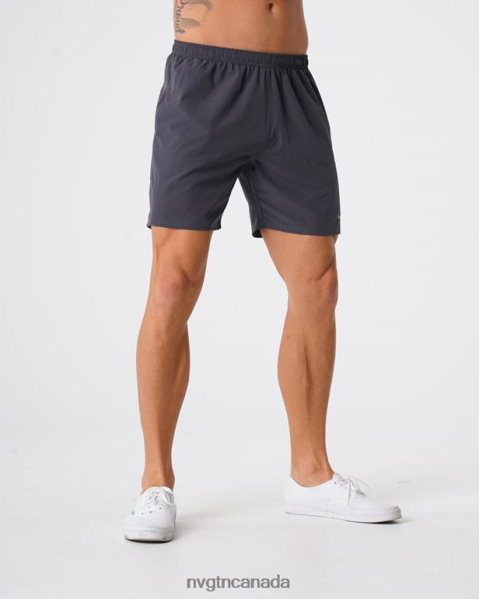 NVGTN Bottoms Men Flex Shorts Charcoal HJXFTJ780