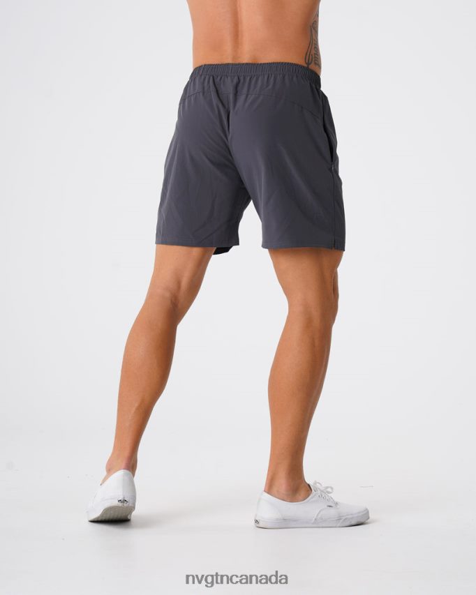 NVGTN Bottoms Men Flex Shorts Charcoal HJXFTJ780
