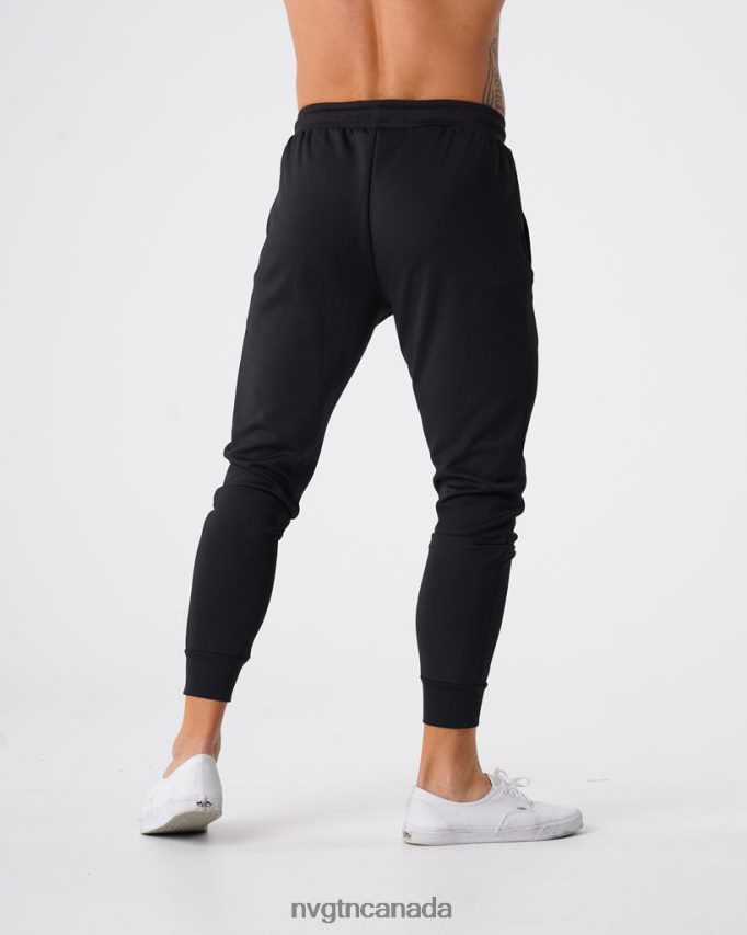 NVGTN Bottoms Men Track Joggers Black HJXFTJ796