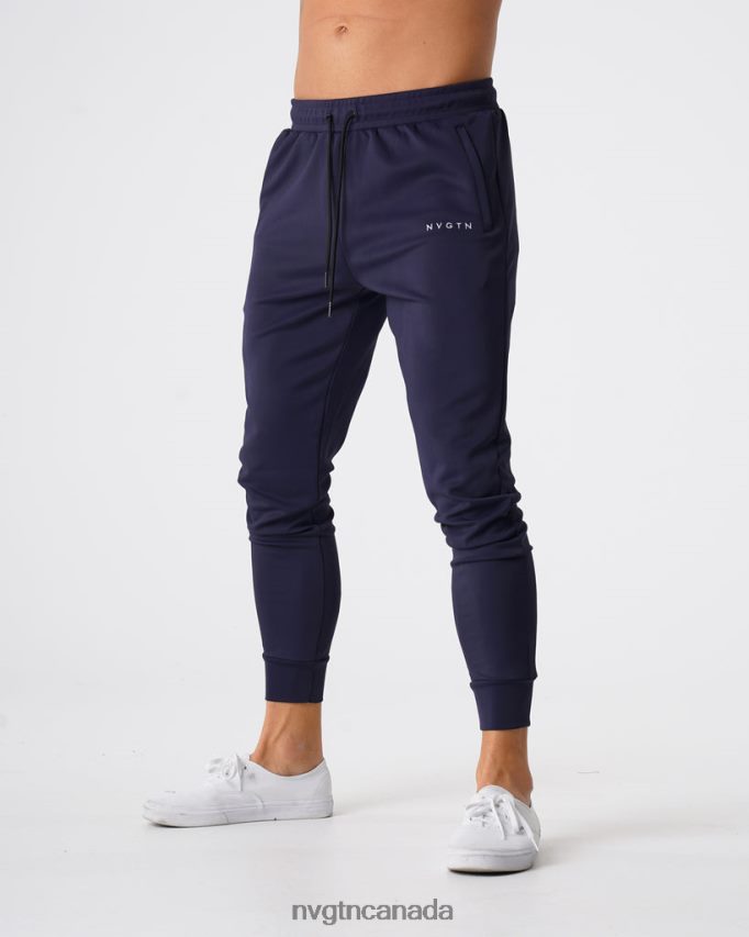 NVGTN Bottoms Men Track Joggers Navy HJXFTJ798