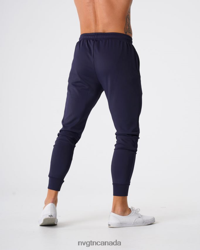 NVGTN Bottoms Men Track Joggers Navy HJXFTJ798
