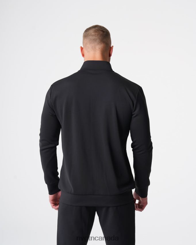 NVGTN Tops Men Track Jacket Black HJXFTJ793