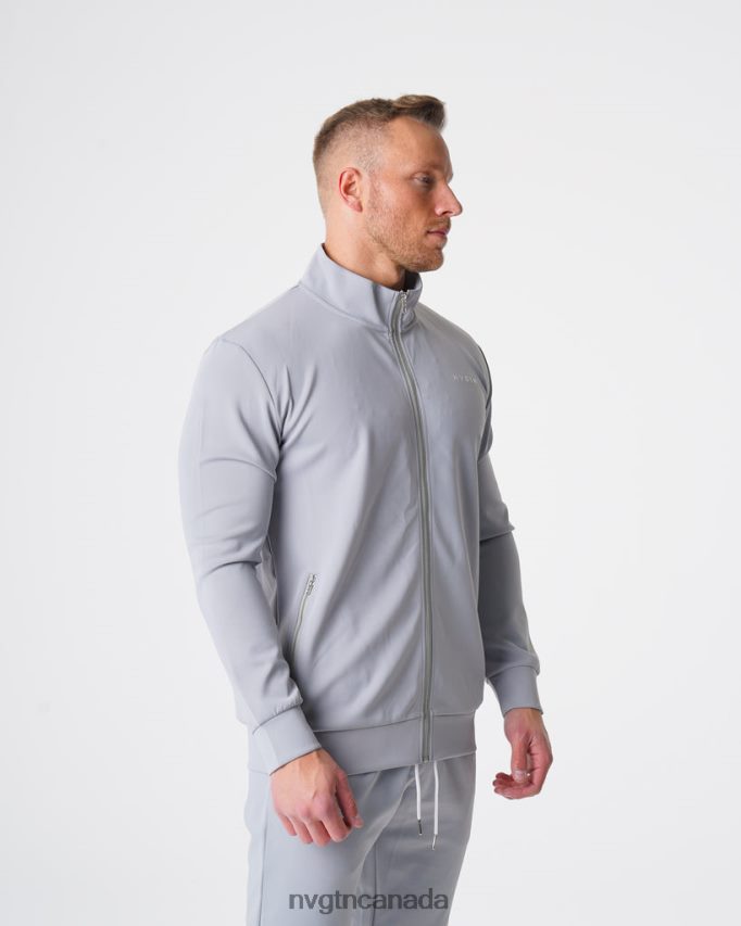 NVGTN Tops Men Track Jacket Grey HJXFTJ794