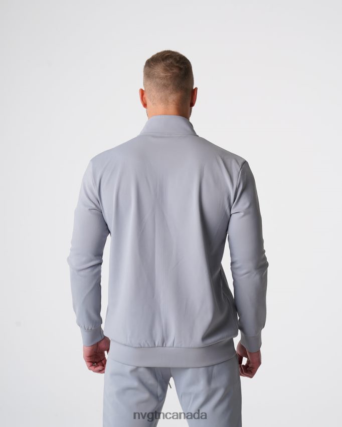 NVGTN Tops Men Track Jacket Grey HJXFTJ794