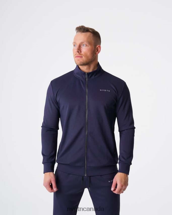 NVGTN Tops Men Track Jacket Navy HJXFTJ795