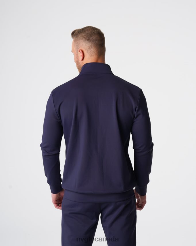 NVGTN Tops Men Track Jacket Navy HJXFTJ795