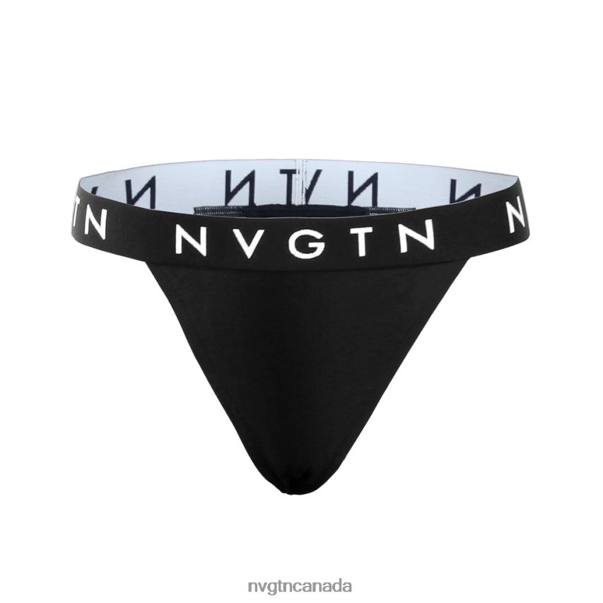 NVGTN Fitness Women Thong Black HJXFTJ711