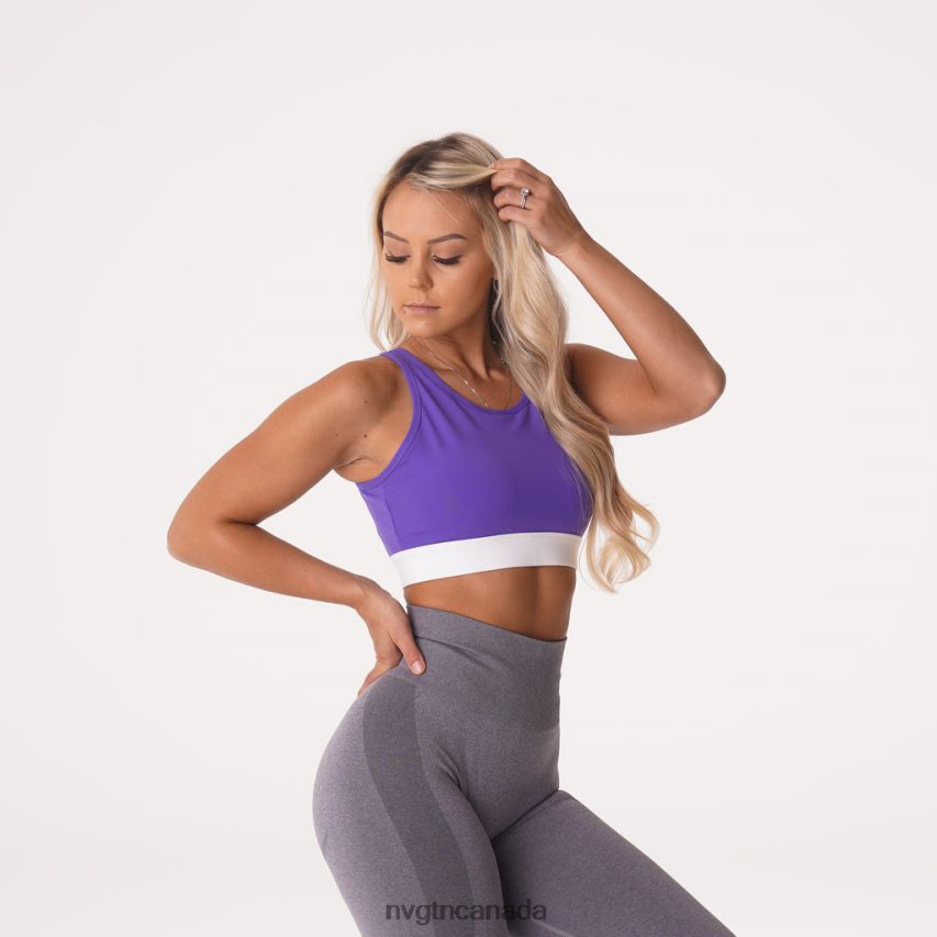 NVGTN Fitness Women Agility Bra Amethyst HJXFTJ226