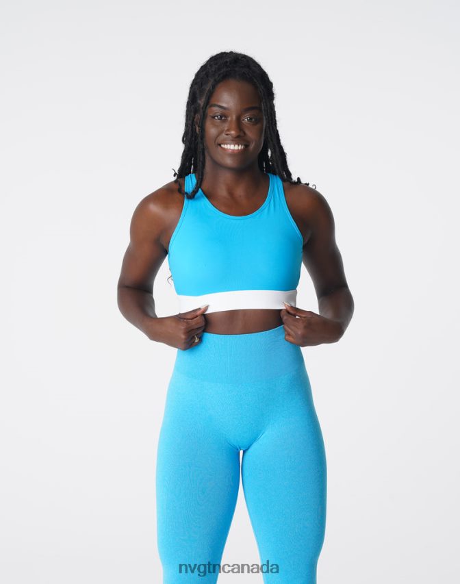 NVGTN Fitness Women Agility Bra Caribbean HJXFTJ175