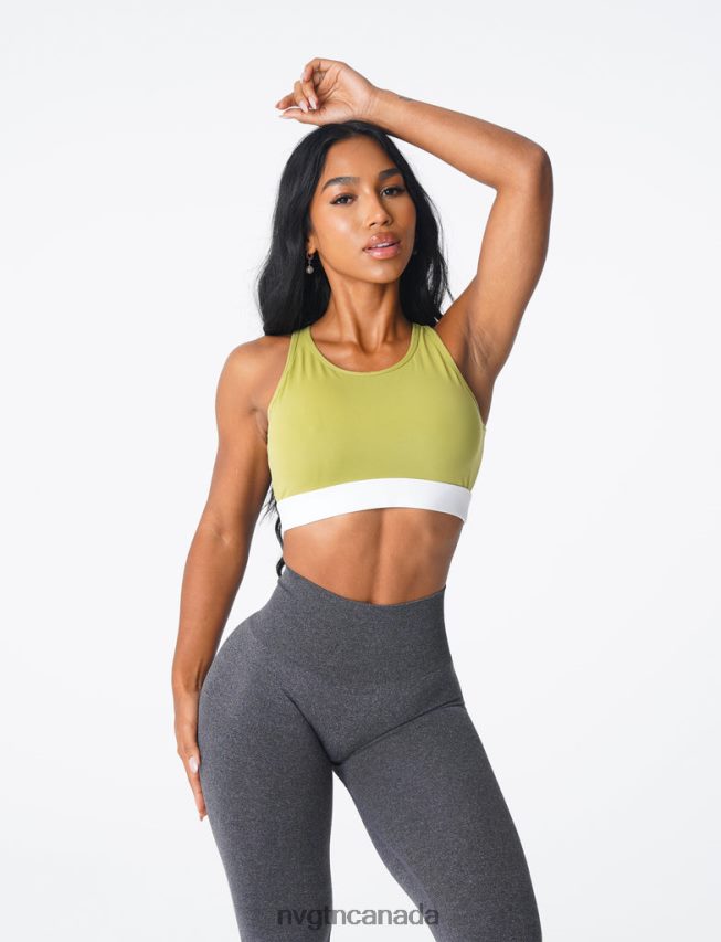 NVGTN Fitness Women Agility Bra Olive HJXFTJ176