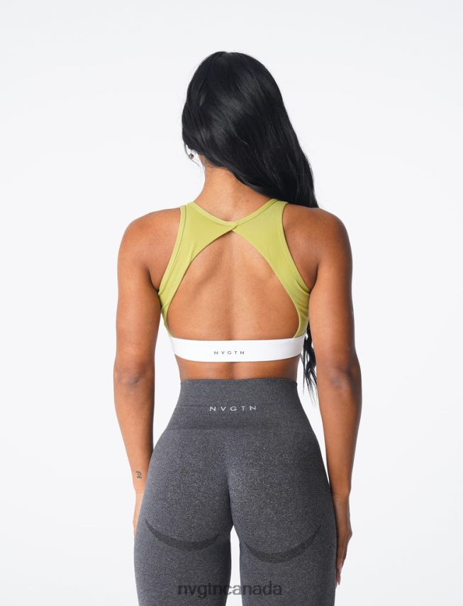 NVGTN Fitness Women Agility Bra Olive HJXFTJ176