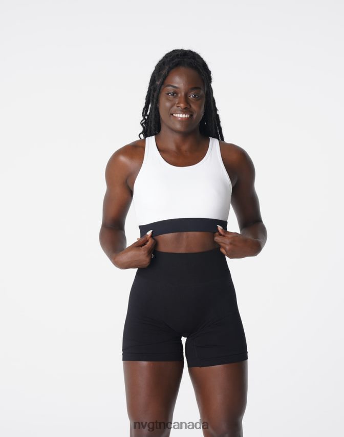 NVGTN Fitness Women Agility Bra White HJXFTJ174