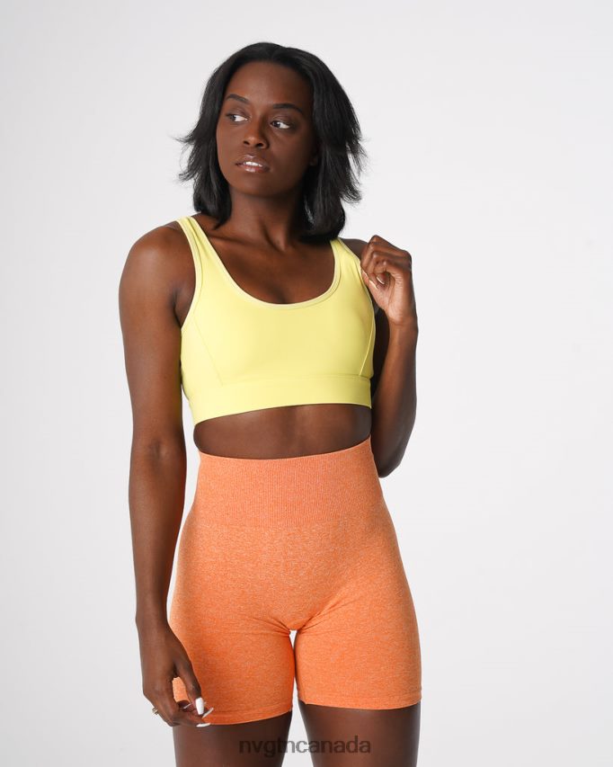 NVGTN Fitness Women Allure Bra Canary Yellow HJXFTJ94