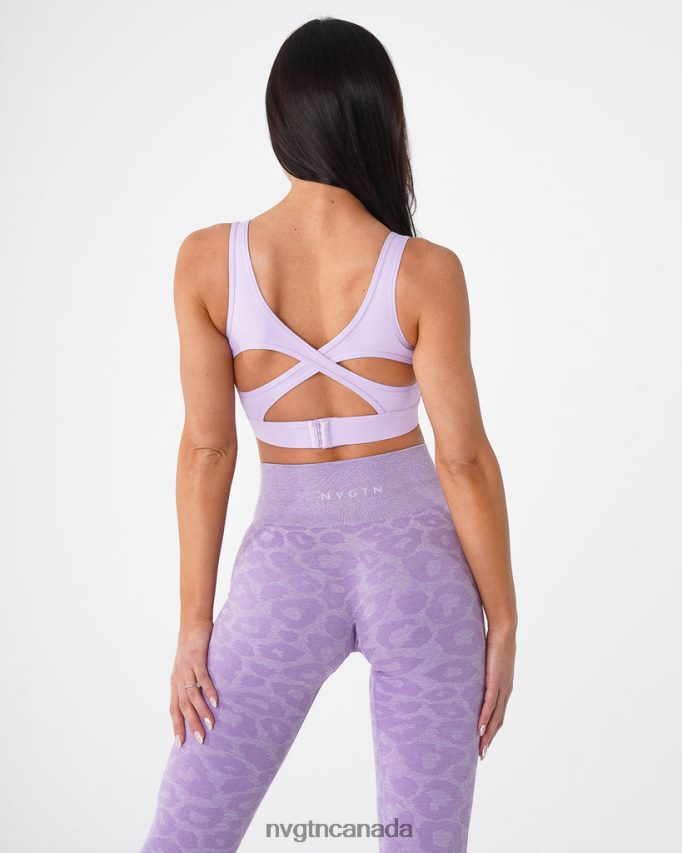 NVGTN Fitness Women Allure Bra Monaco Purple HJXFTJ96