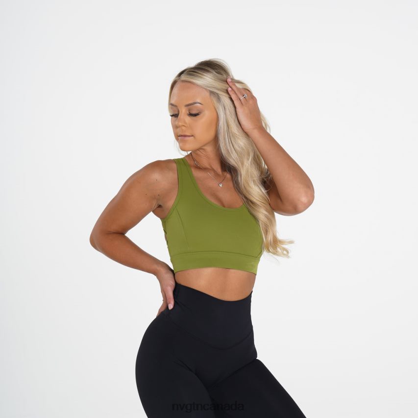 NVGTN Fitness Women Allure Bra Olive HJXFTJ228