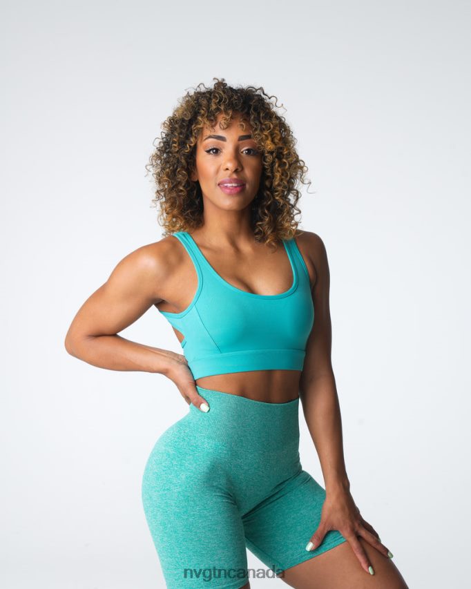 NVGTN Fitness Women Allure Bra Turquoise HJXFTJ180