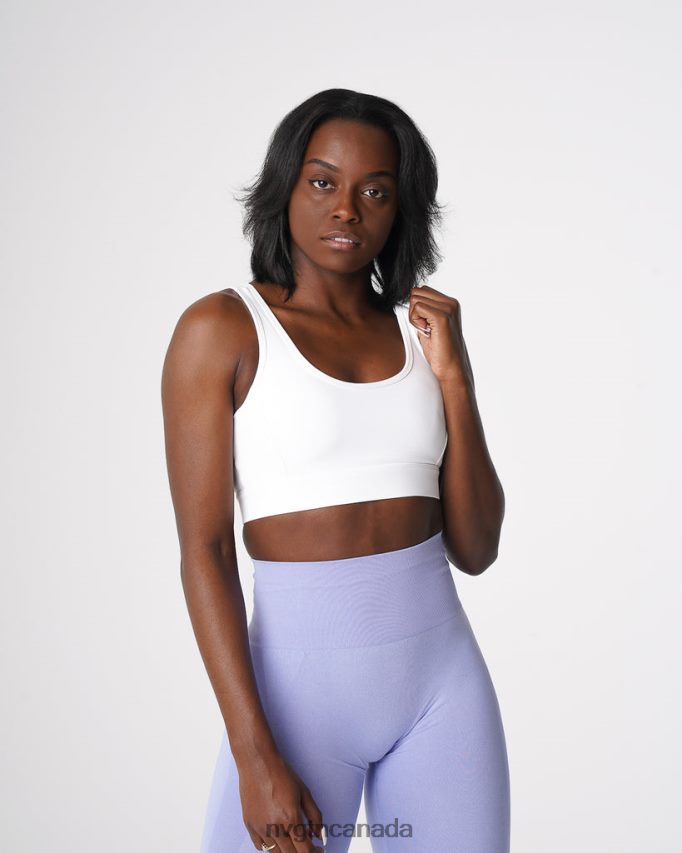 NVGTN Fitness Women Allure Bra White HJXFTJ91