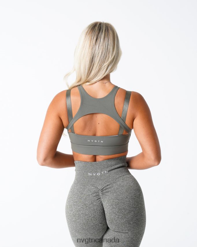 NVGTN Fitness Women Apex Bra Khaki Green HJXFTJ210