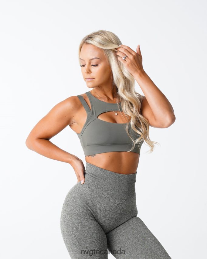 NVGTN Fitness Women Apex Bra Khaki Green HJXFTJ210
