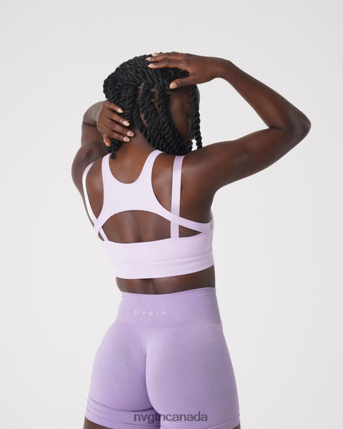 NVGTN Fitness Women Apex Bra Lavender HJXFTJ209