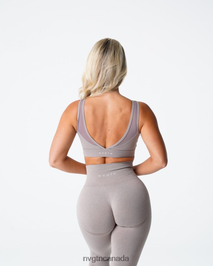 NVGTN Fitness Women Dream Bra Taupe HJXFTJ48