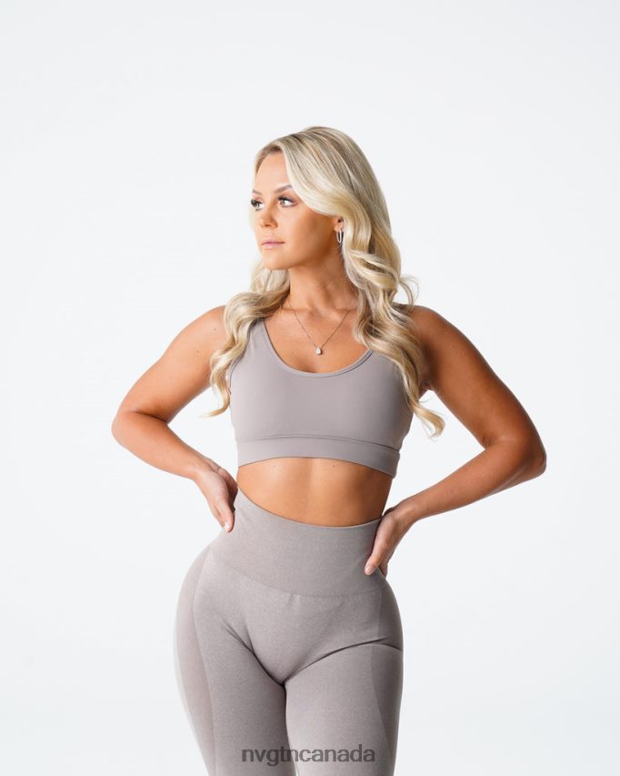 NVGTN Fitness Women Dream Bra Taupe HJXFTJ48