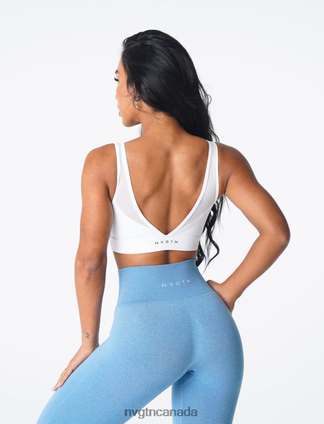 NVGTN Fitness Women Dream Bra White HJXFTJ47