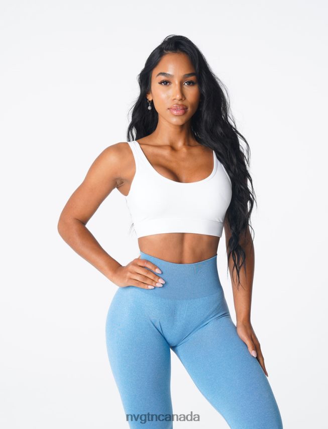 NVGTN Fitness Women Dream Bra White HJXFTJ47