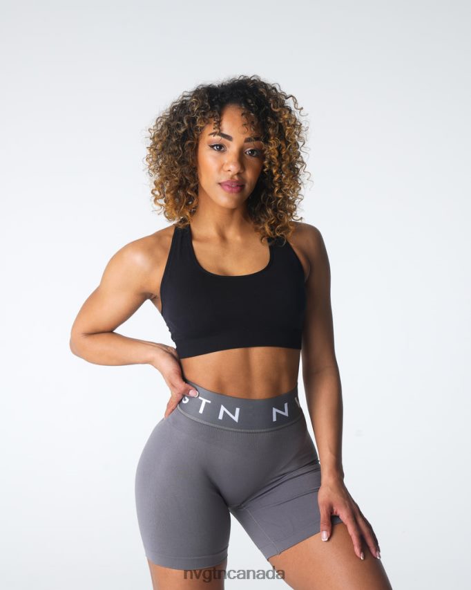 NVGTN Fitness Women Inspire Seamless Bra Black HJXFTJ13