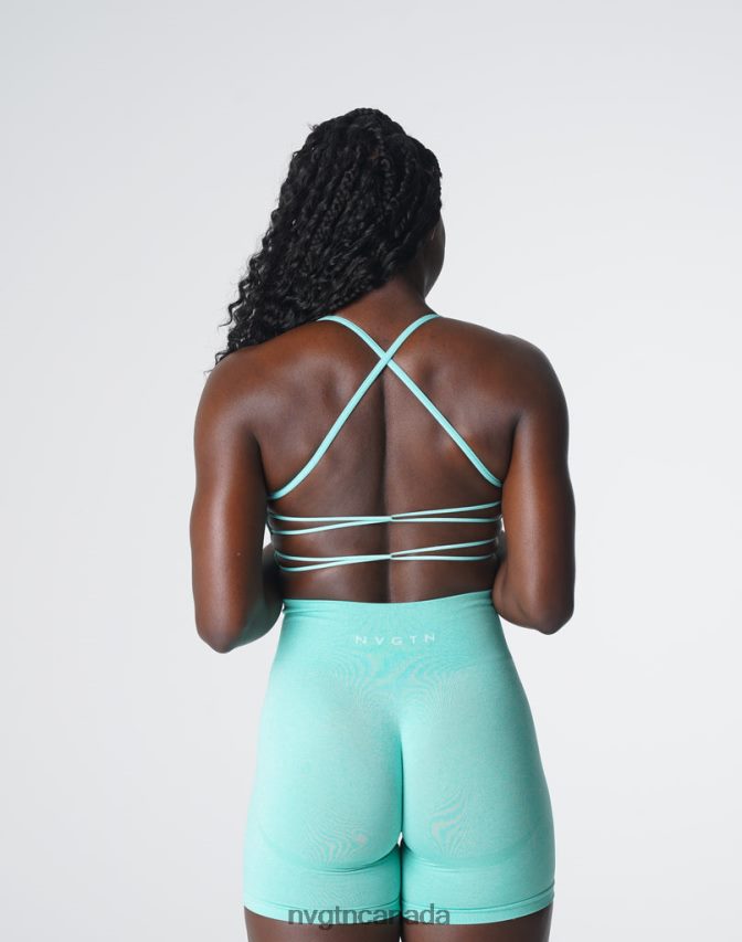 NVGTN Fitness Women Invincible Seamless Bra Mint HJXFTJ122