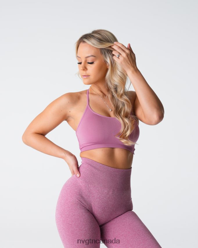 NVGTN Fitness Women Invincible Seamless Bra Pastel Pink HJXFTJ123