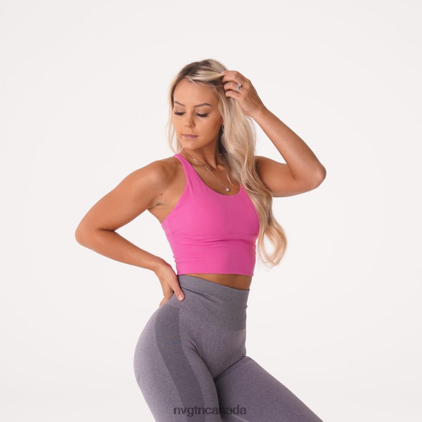 NVGTN Fitness Women Matrix Bra Top Cherry Blossom HJXFTJ222