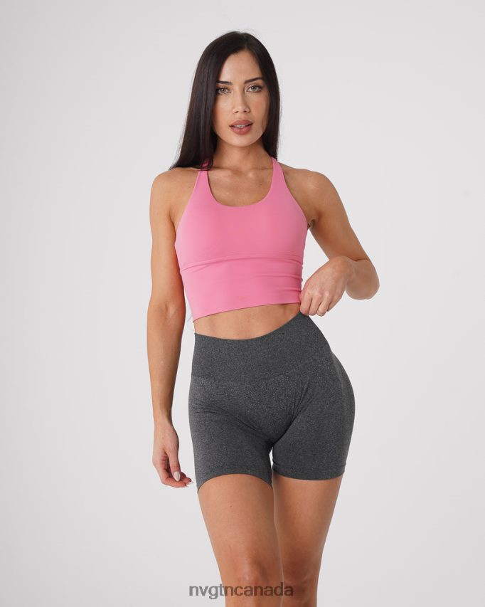 NVGTN Fitness Women Matrix Bra Top Coral HJXFTJ85