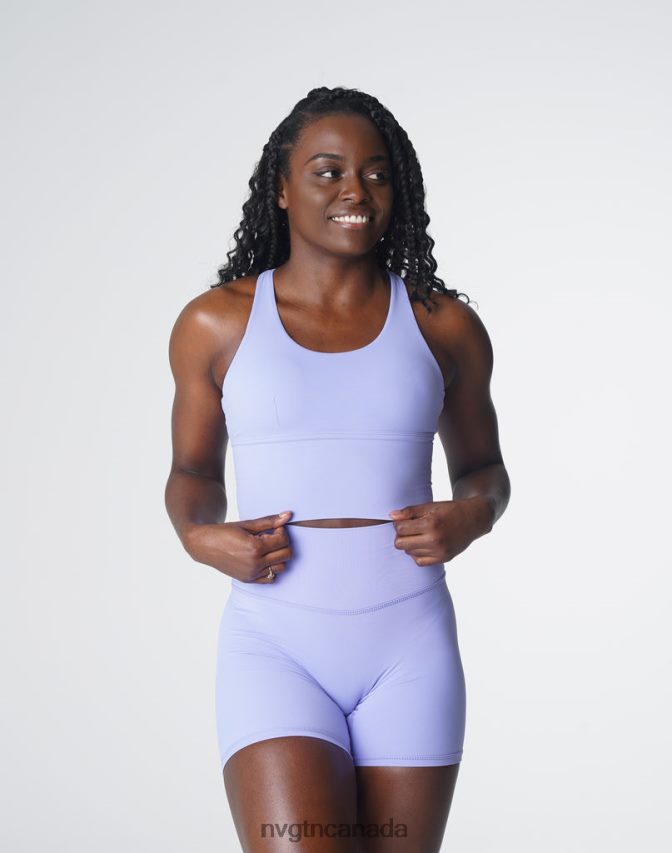 NVGTN Fitness Women Matrix Bra Top Periwinkle HJXFTJ120