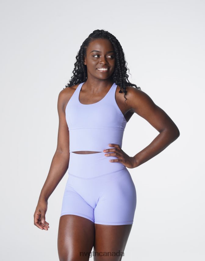 NVGTN Fitness Women Matrix Bra Top Periwinkle HJXFTJ120