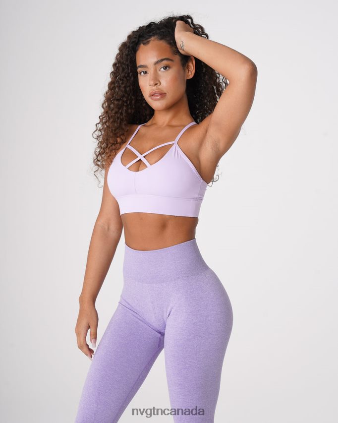 NVGTN Fitness Women Oasis Bra Lavender HJXFTJ239
