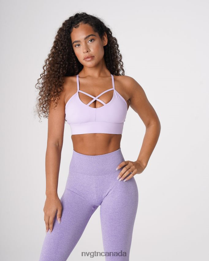 NVGTN Fitness Women Oasis Bra Lavender HJXFTJ239