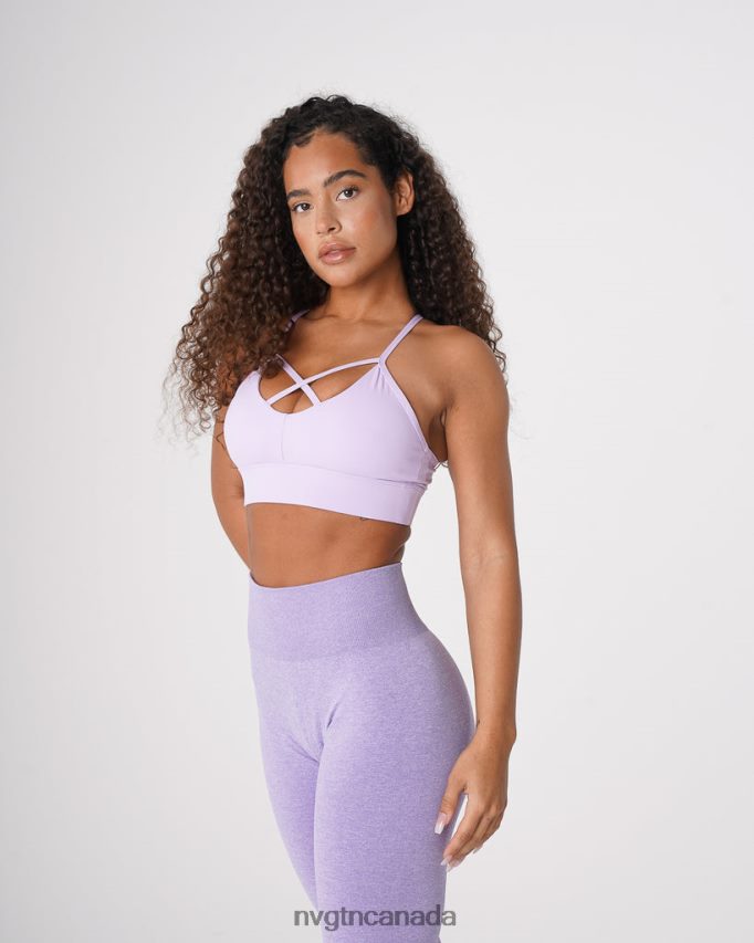 NVGTN Fitness Women Oasis Bra Lavender HJXFTJ239