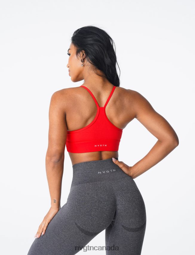 NVGTN Fitness Women Oasis Bra Scarlet HJXFTJ184