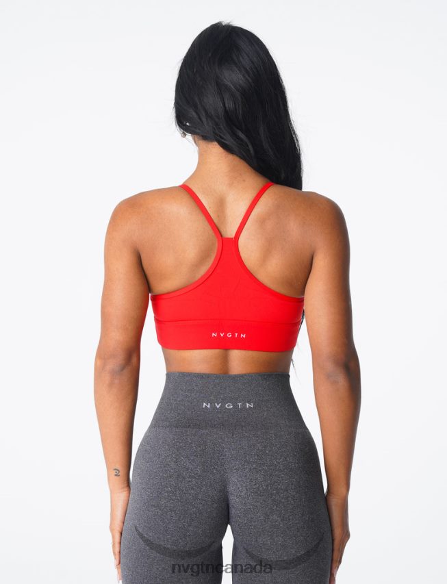 NVGTN Fitness Women Oasis Bra Scarlet HJXFTJ184