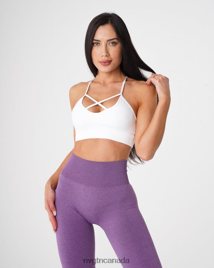 NVGTN Fitness Women Oasis Bra White HJXFTJ182