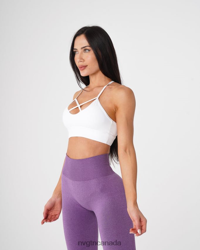 NVGTN Fitness Women Oasis Bra White HJXFTJ182