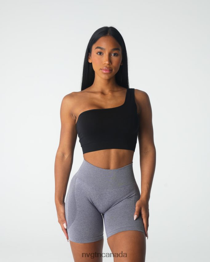 NVGTN Fitness Women Passion Seamless Bra Black HJXFTJ17