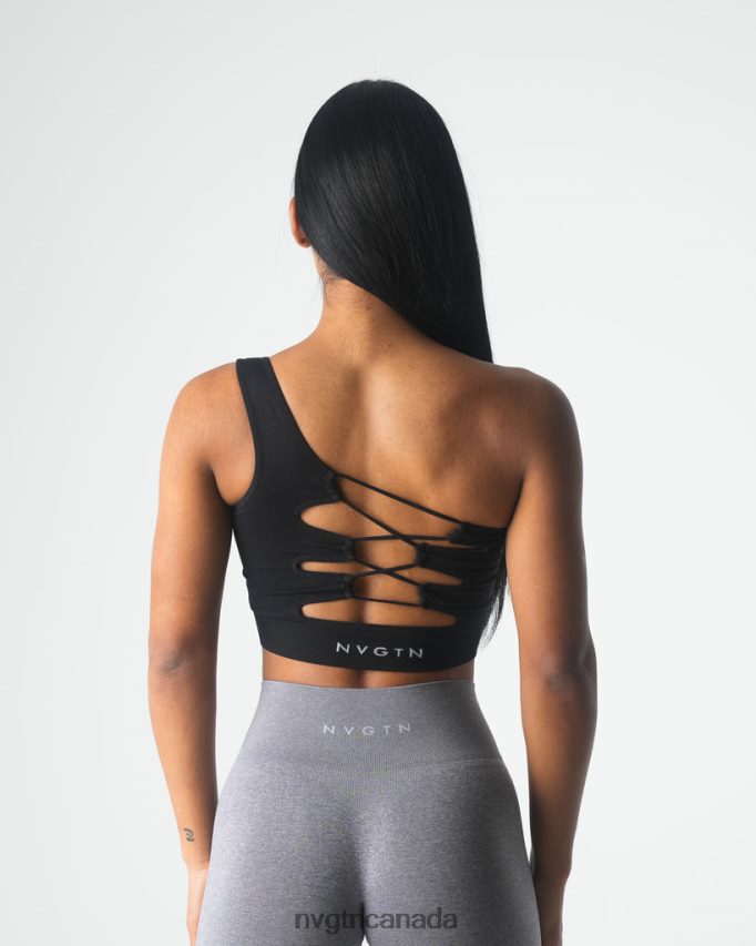 NVGTN Fitness Women Passion Seamless Bra Black HJXFTJ17