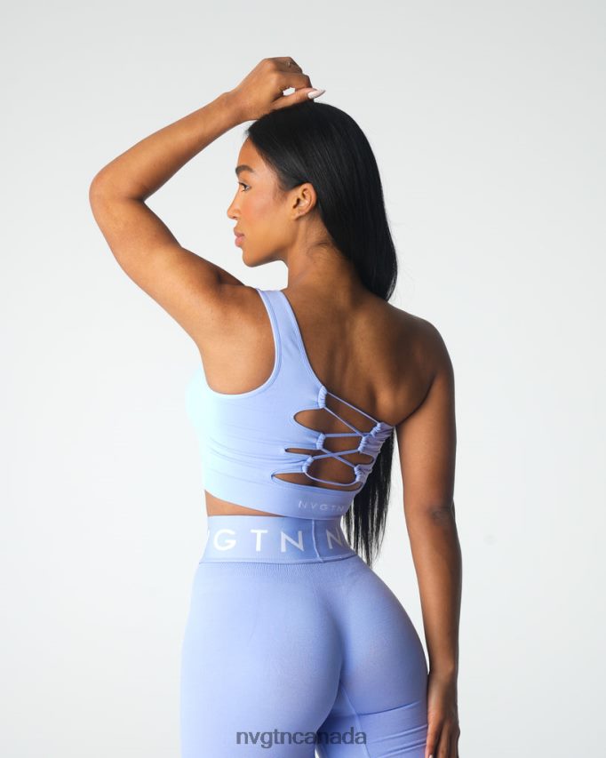 NVGTN Fitness Women Passion Seamless Bra Periwinkle HJXFTJ36