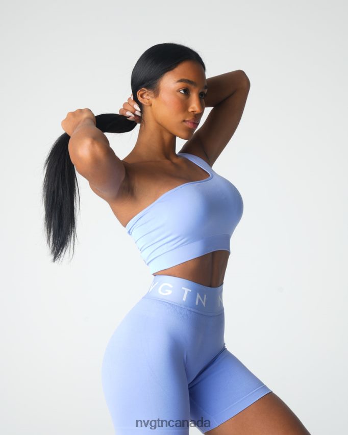 NVGTN Fitness Women Passion Seamless Bra Periwinkle HJXFTJ36