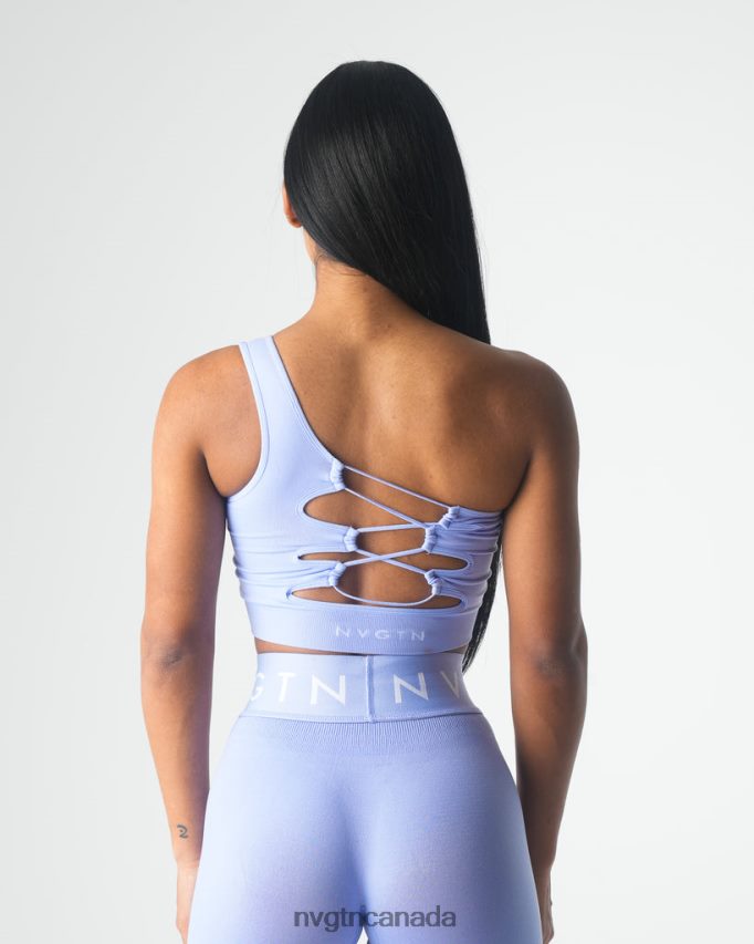 NVGTN Fitness Women Passion Seamless Bra Periwinkle HJXFTJ36