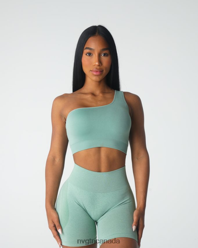 NVGTN Fitness Women Passion Seamless Bra Sage Green HJXFTJ37